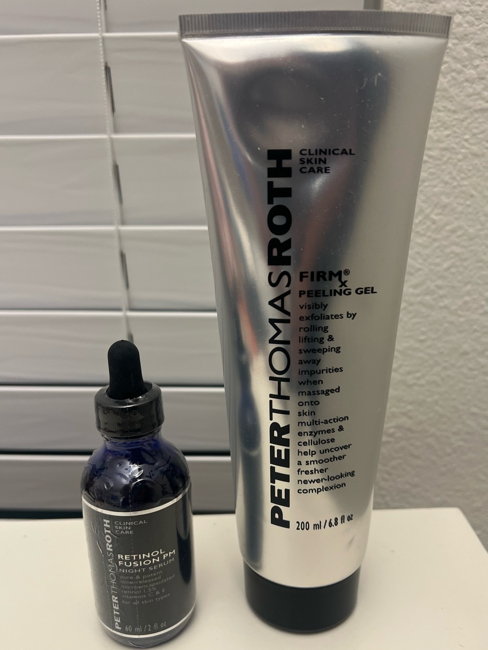 Peter Thomas Roth Firm Peeling Gel    Retinol Fusion PM Night Serum